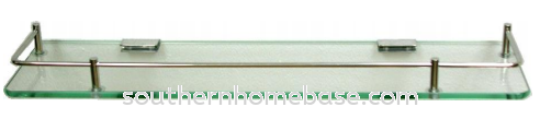 STAINLESS STEEL GLASS SHELF E33 Glass Shelf Bathroom Johor Bahru (JB) Supplier, Supply | Southern Homebase Sdn Bhd