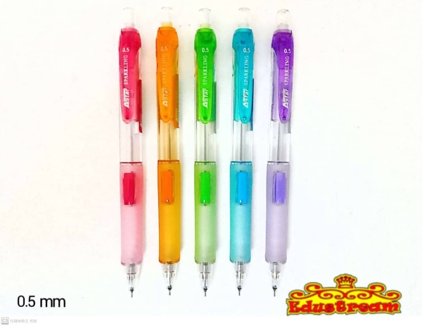 ASTAR  0.5 MM MECHANICAL PENCIL SPARKLING ( 2 IN 1 ) Mechanical Pencil Writing & Correction Stationery & Craft Johor Bahru (JB), Malaysia Supplier, Suppliers, Supply, Supplies | Edustream Sdn Bhd