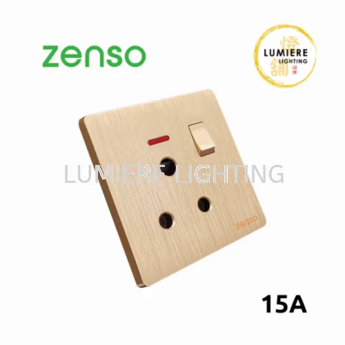 Zenso Switch Grande 15a Gold