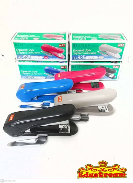 MAX STAPLER HR 88R Stapler Stapler/Punch Stationery & Craft Johor Bahru (JB), Malaysia Supplier, Suppliers, Supply, Supplies | Edustream Sdn Bhd