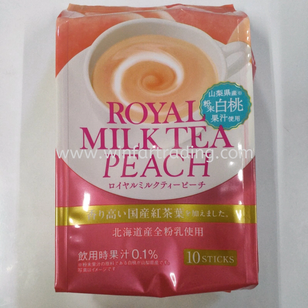 MITSUI NORIN NITTOH-TEA ROYAL MILK TEA PEACH 10P BC 4902831510054