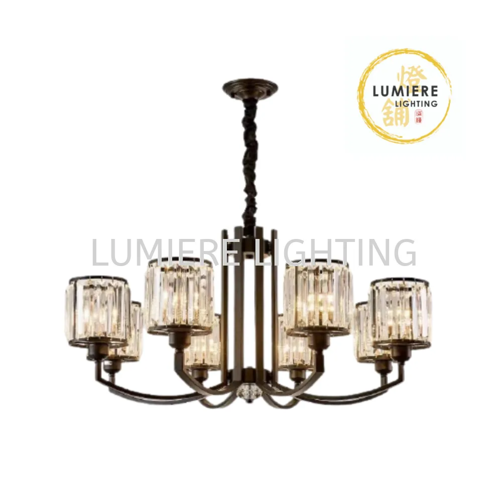 Crystal Pendant Light 12277-6