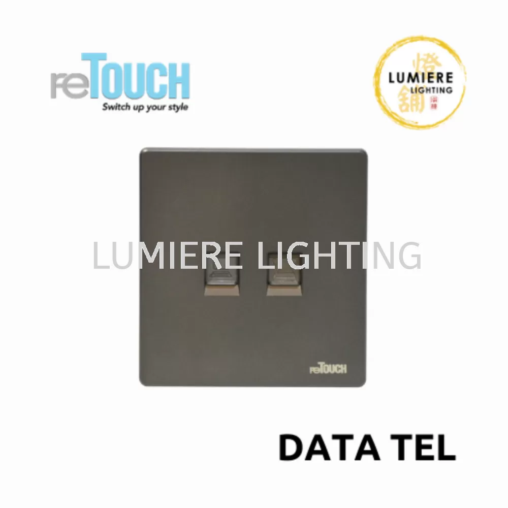 Retouch Switch Data/Tel Matte Grey