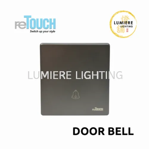 Retouch Switch Door Bell Matte Grey