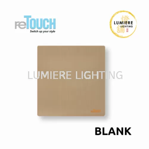 Retouch Switch Blank Texture Gold