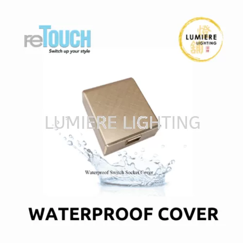 Retouch Switch Waterproof Cover Texture Gold