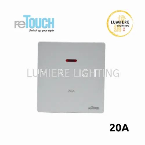 Retouch Switch 20a/45a White