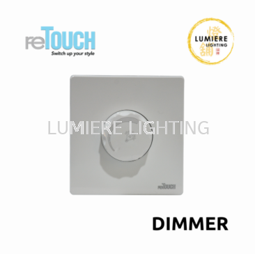 Retouch Switch Dimmer White