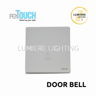 Retouch Switch Door Bell White