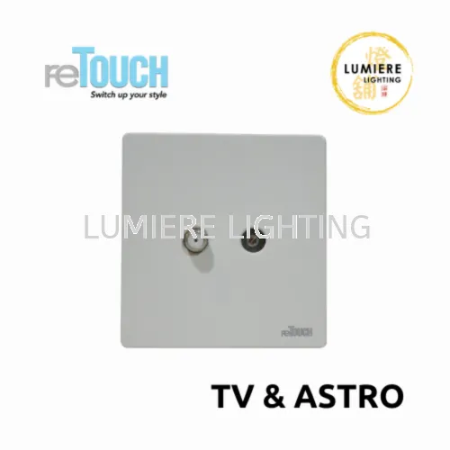 Retouch Switch TV/Astro White