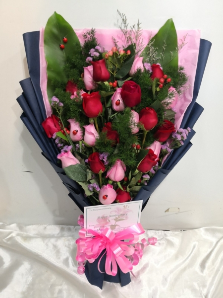 Rose Bouquet HB 1088 florist kl Rose Hand Bouquet Kuala Lumpur (KL), Selangor, Malaysia Supplier, Suppliers, Supply, Supplies | Shirley Florist