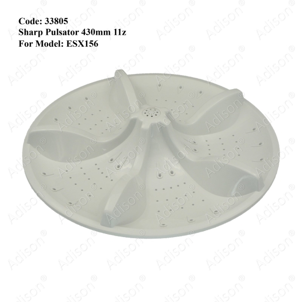 Code: 33805 Pulsator For Sharp 430mm Pulsator Washing Machine Parts Melaka, Malaysia Supplier, Wholesaler, Supply, Supplies | Adison Component Sdn Bhd