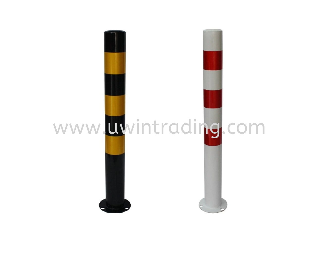 Metal Bollard - MB-06(Y/B) & MB-07(R/W)