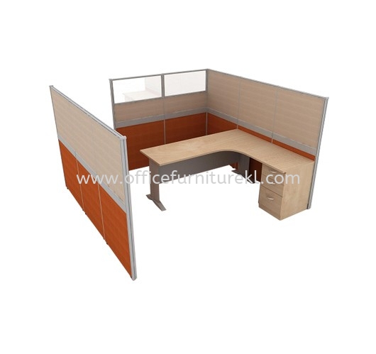 1 PARTITION PEJABAT/STESEN KERJA WORKSTATION 2 - Partition Workstation Damansara Jaya | Partition Workstation Damansara Intan | Partition Workstation Ukay Perdana