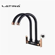 LATINA DOUBL SWAN TAP WALL