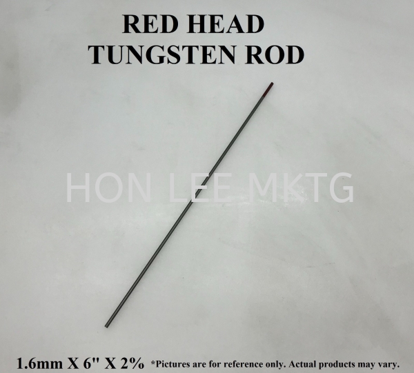 RED HEAD TUNGSTEN ROD RED HEAD TUNGSTEN ROD TUNGSTEN ROD WELDING ACCESSORIES Selangor, Malaysia, Kuala Lumpur (KL), Semenyih Supplier, Suppliers, Supply, Supplies | Hon Lee Marketing Sdn Bhd