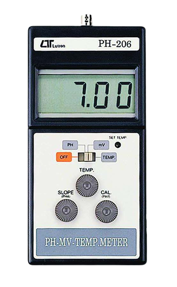 lutron ph-206 ph-mv-temp. meter