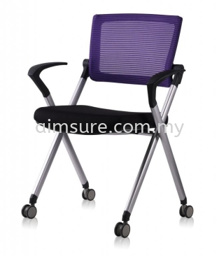 Foldable chair with armrest AIM228