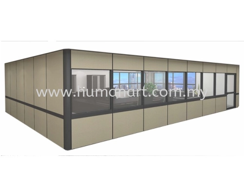 FULL HEIGHT OFFICE PARTITION SYSTEM 3 - tmc bangsar | cheras | ampang point