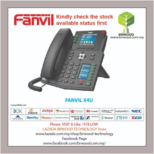 FANVIL X4U :Enterprise IP Phone 