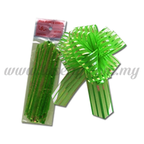 50mm Pull Flower Ribbon - Dark Green 1 Piece (RB-1PF50-DG)