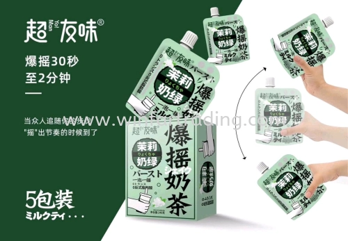 YO-MAN SHAKING MILK TEA FRESH MATCHA FLOVOUR 53G BC4895235501523