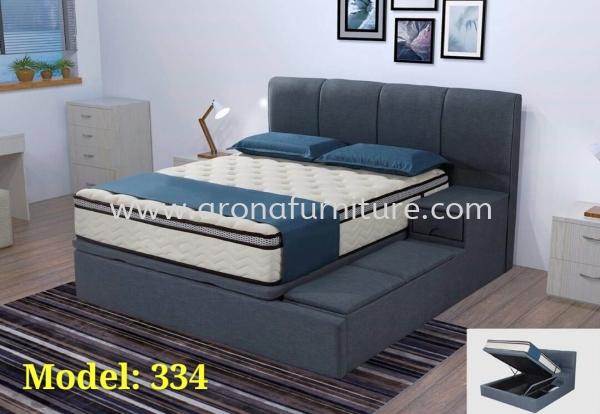 M 334 STORAGE BED Customise bed frame Customise Designer Bed Frame Arona Johor Bahru (JB), Malaysia, Skudai Supplier, Suppliers, Supply, Supplies | Arona Furniture Sdn. Bhd.