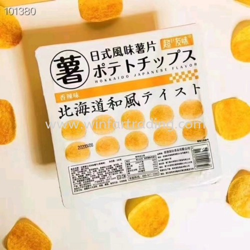 YO-MAN HOKKAIDO JAPANESE FLOVOUR POTOTO CHIP SPICY FLOVOUR 180G BC 4895235500632