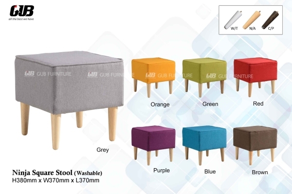 Ninja square stool Stool Living Melaka, Malaysia Supplier, Suppliers, Supply, Supplies | GOODMARK FURNITURE CENTRE SDN BHD