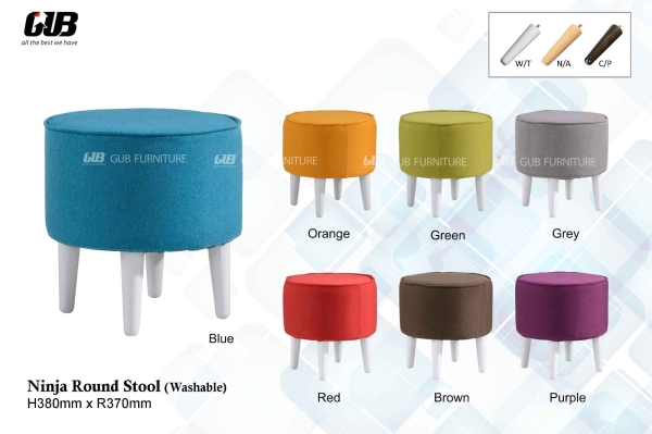 Ninja Round Stool Stool Living Melaka, Malaysia Supplier, Suppliers, Supply, Supplies | GOODMARK FURNITURE CENTRE SDN BHD