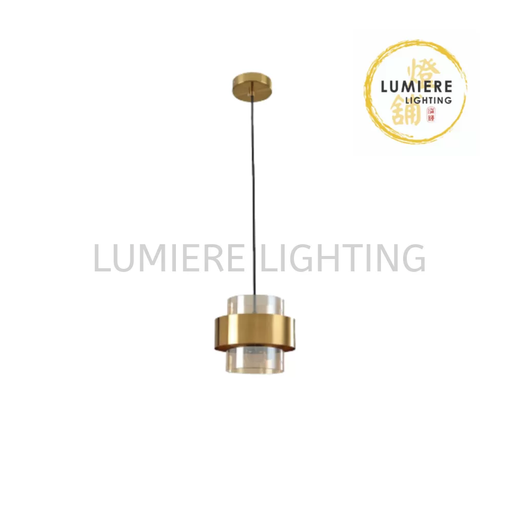 Muji Minimalist Design Single Bedside Pendant Light 