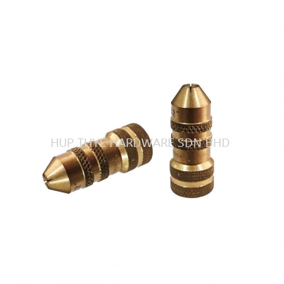 BRASS ADJUSTABLE FAN JET NOZZLE 