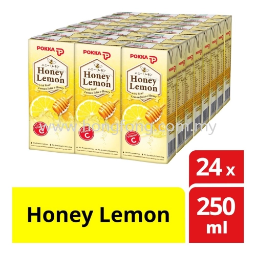 POKKA HONEY LEMON TP 250ML