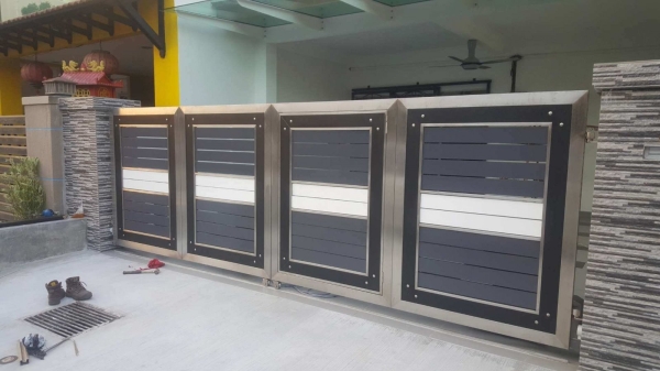 STAINLESS STEEL GATE Stainless Steel Gate Selangor, Kajang, Malaysia, Kuala Lumpur (KL) Supplier, Installation, Supply, Supplies | GK CCTV SDN BHD