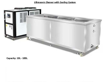 Ultrasonic Cleaner with Cooling System
