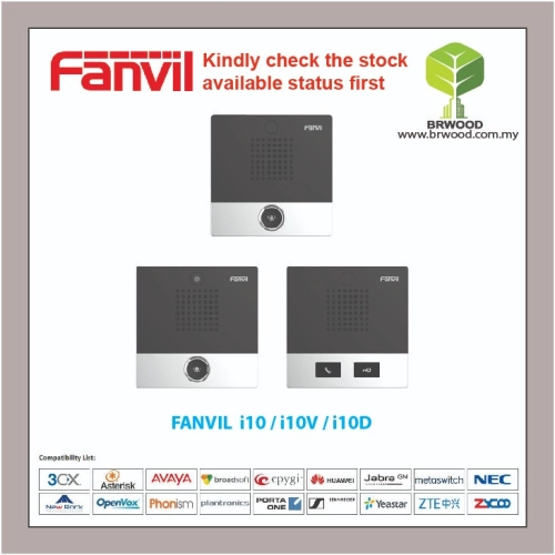 FANVIL i10 : Industry Grade SIP Mini Intercom Station