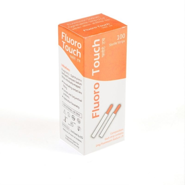 Fluoro Touch (Fluorescein Sodium Ophthalmic Strips) Diagnostic Strips OPHTHALMOLOGY Kuala Lumpur (KL), Malaysia, Selangor, Singapore Supplier, Suppliers, Supply, Supplies | Rainbow Meditech Sdn Bhd