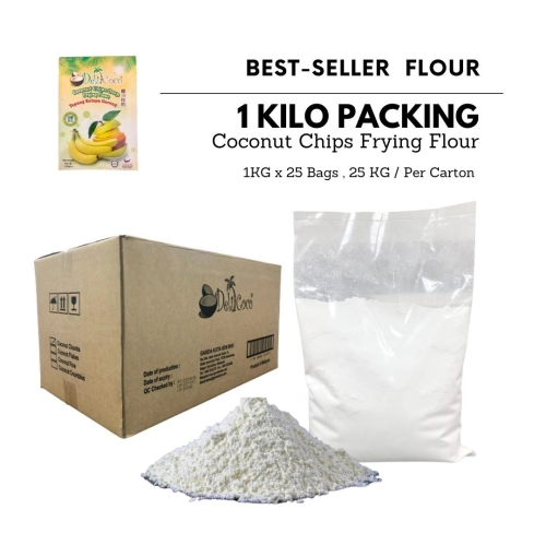 Coconut Chips Frying Flour Malaysia [ 36 Cartons x 25 Boxes ] 