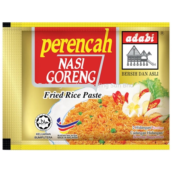 Fried Rice Paste (2 Servings) Adabi Seasoning Johor Bahru (JB), Malaysia, Johor Jaya Supplier, Wholesaler, Supply, Supplies | Tai Tong Sen Kee Trading Sdn Bhd