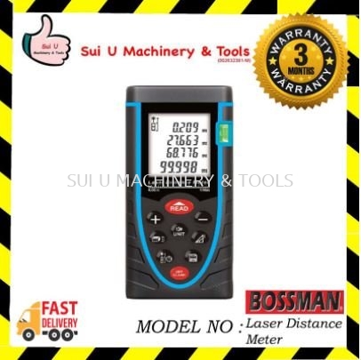 BOSSMAN BSW100 100MM Laser Distance Meter Laser Distance Meter Measuring Instruments Kuala Lumpur (KL), Malaysia, Selangor, Setapak Supplier, Suppliers, Supply, Supplies | Sui U Machinery & Tools (M) Sdn Bhd