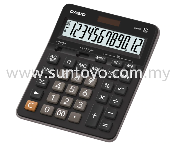 CASIO GX-12B Calculator Shop Equipment Johor Bahru (JB), Malaysia, Johor Jaya, Taman Sentosa Supplier, Suppliers, Supply, Supplies | Suntoyo Enterprise (M) Sdn Bhd