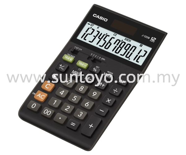 CASIO J-120B Calculator Shop Equipment Johor Bahru (JB), Malaysia, Johor Jaya, Taman Sentosa Supplier, Suppliers, Supply, Supplies | Suntoyo Enterprise (M) Sdn Bhd