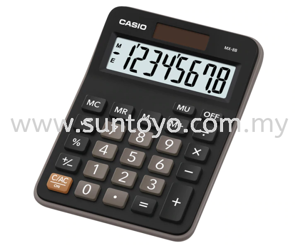 CASIO MX-8B Calculator Shop Equipment Johor Bahru (JB), Malaysia, Johor Jaya, Taman Sentosa Supplier, Suppliers, Supply, Supplies | Suntoyo Enterprise (M) Sdn Bhd