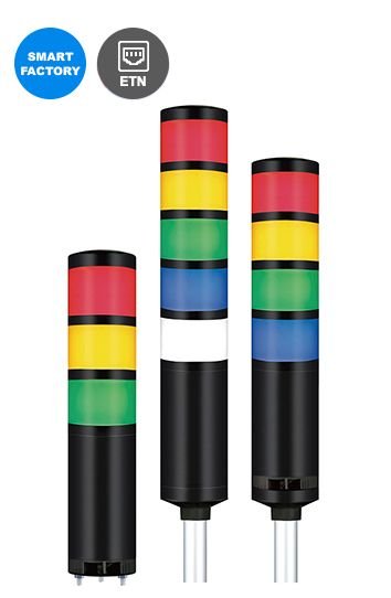 QTR60(M)L-ETN 60mm Ethernet LED Tower Lights Max.90dB