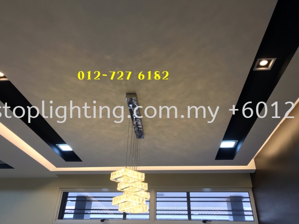  Promosi Cornice Siap Wiring ~ No XX , Jalan Abadi 7 , Rini Homes 1  Johor Bahru JB Skudai Renovation | One Stop Lighting & Renovation