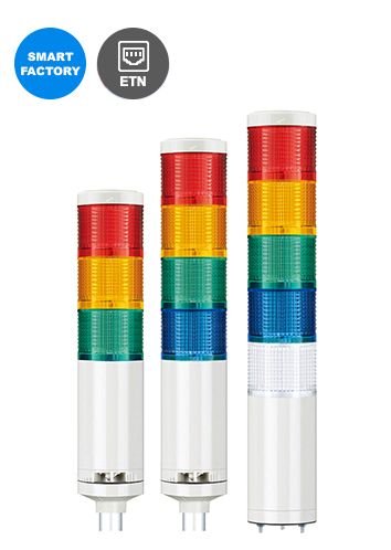 QTG50(M)L-ETN 50mm Ethernet LED Tower Lights Max.90dB