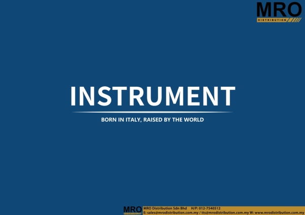 DASQUA Instrument Instrument DASQUA Selangor, Malaysia, Kuala Lumpur (KL), Shah Alam Supplier, Suppliers, Supply, Supplies | MRO Distribution Sdn Bhd