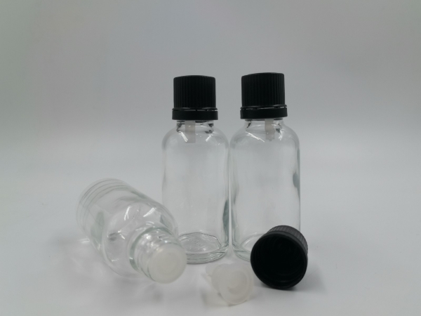 ESSENTIAL OIL BOTTLE CLEAR WITH BLACK CAP (30ML) ESSENTIAL OIL BOTTLES Malaysia, Selangor, Kuala Lumpur (KL), Klang Supplier, Suppliers, Supply, Supplies | Scentsual Marketing (M) Sdn Bhd