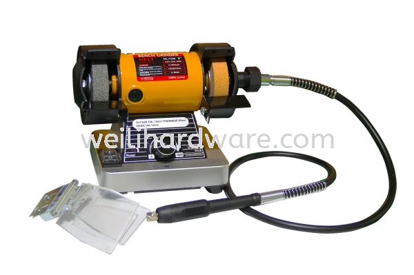 Heli 3" Mini Bench Grinder 200W POWER TOOLS (OTHER) Penang, Malaysia, Butterworth Supplier, Suppliers, Supply, Supplies | Wei Li Hardware Enterprise Sdn Bhd