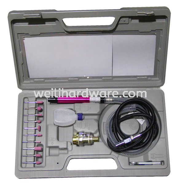 1/8" Hitto Micro Air Die Grinder Kit  AT-3170 (JAPAN) Pistol Angin Alat-Alat Udara Penang, Malaysia, Butterworth Supplier, Suppliers, Supply, Supplies | Wei Li Hardware Enterprise Sdn Bhd